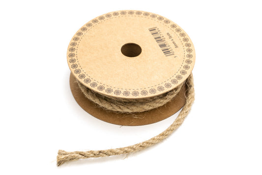 Jute Cord Reel 5mm x 4.5 metres (5 yards) - Default Title (JUTECORD5MM)