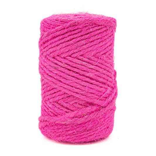 Jute Twine Hot Pink 20 mt - Default Title (JUTEHOT)