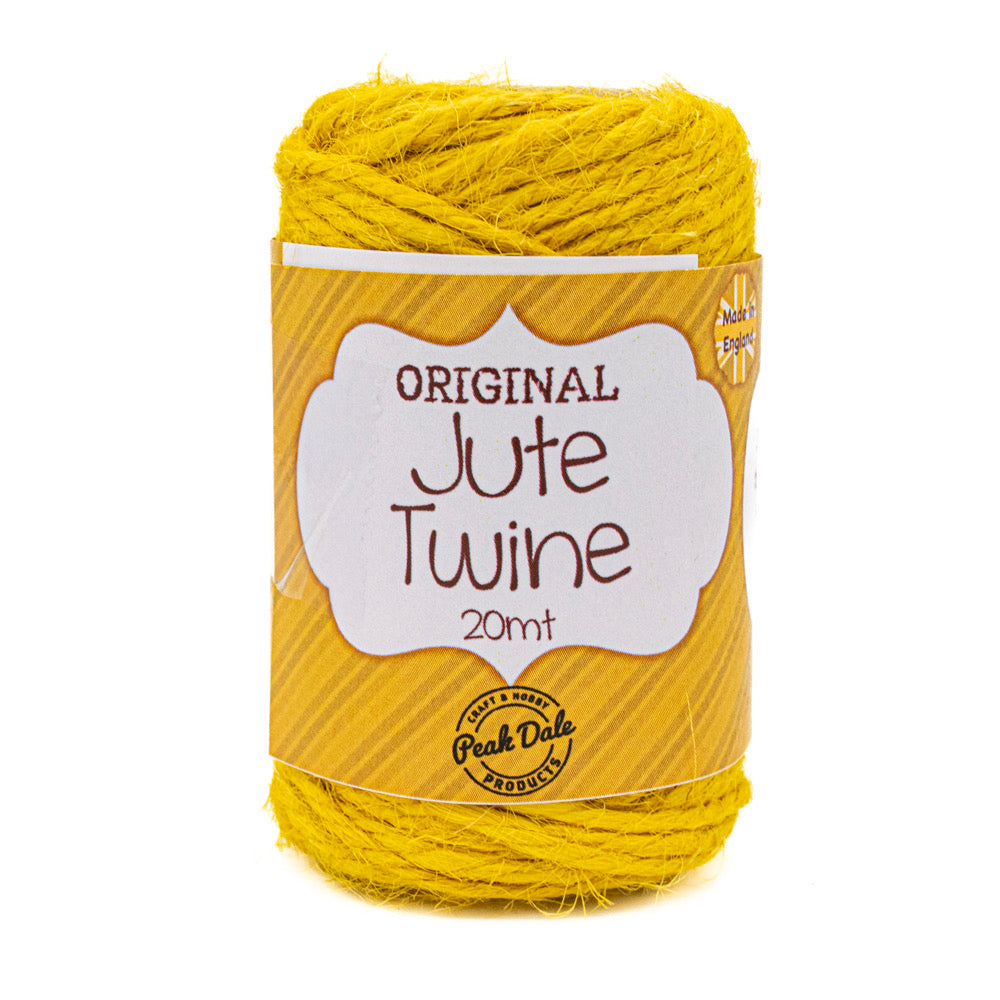 Jute Twine Mustard Yellow 20 mt - Default Title (JUTEMUS)