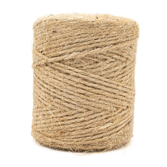 Jute Twine NATURAL Thin 3ply 75mt - Default Title (JUTENAT)