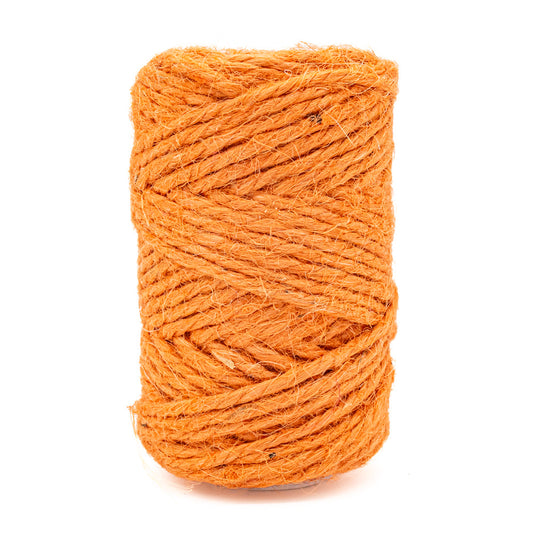 Jute Twine PumPackin Orange 20 mt - Default Title (JUTEPUMP)