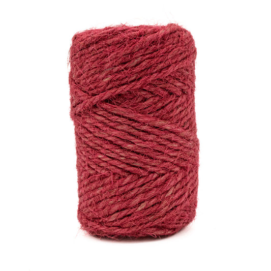 Jute Twine Ruby Red 20 mt - Default Title (JUTERUB)