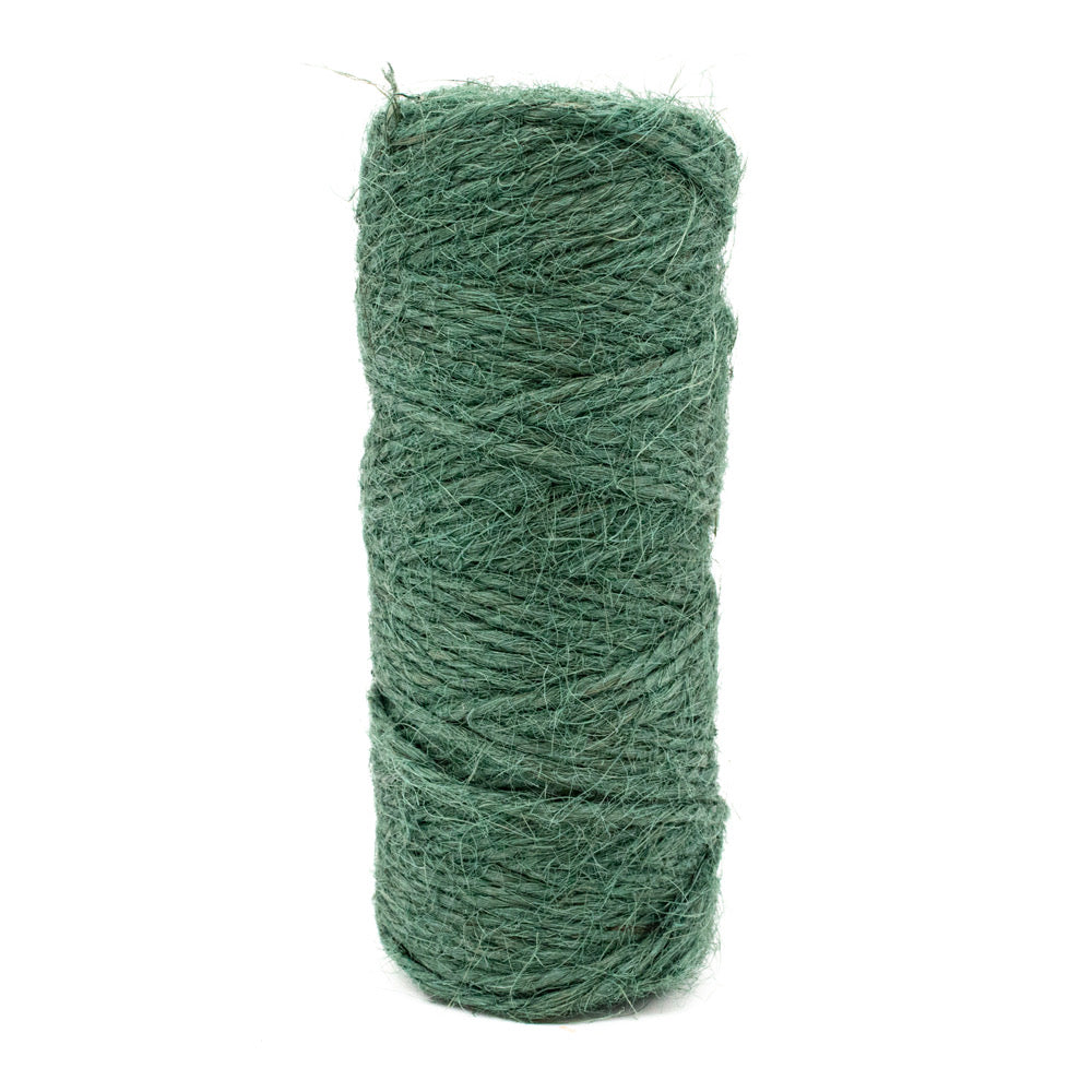 Jute Twine GREEN Thin 4ply 75mt - Default Title (JUTEXGRE)