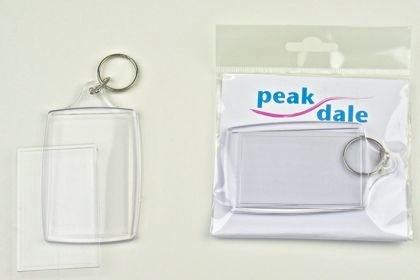 Key Fob Large Clear Plastic each - Default Title (KFL1)