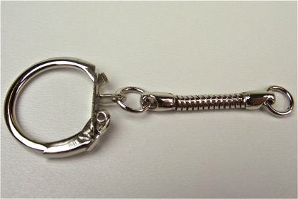 Key Rings Nickel Plated Pack of 100 - Default Title (KRH)