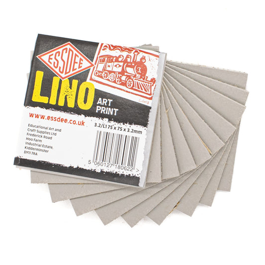 Lino Block 75mm Square - BULK 10 PACK - Default Title (LIN75-10)