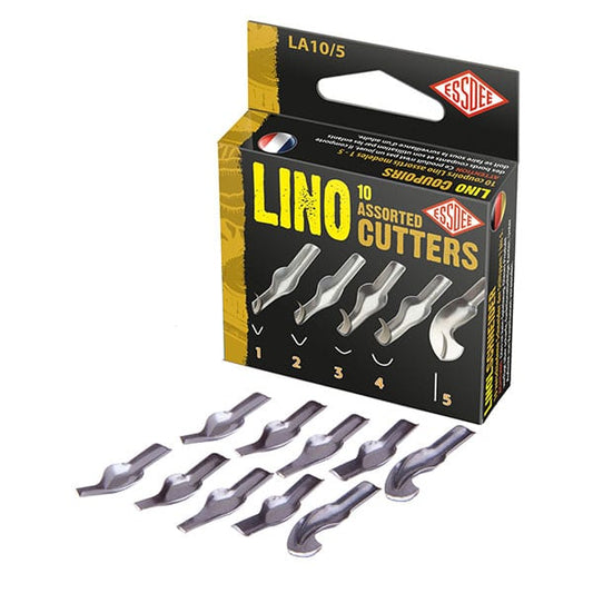 Lino Cutter Blades 10 Assorted styles 1 to 5
