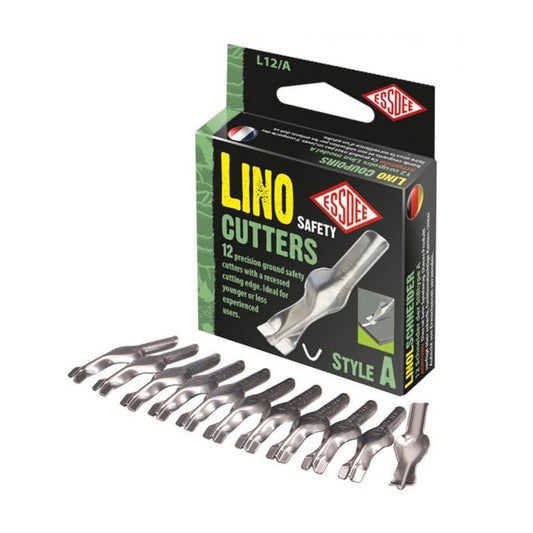 Lino SAFETY BLADE Cutter A Pack of 12 - Default Title (LINBLASAF12)