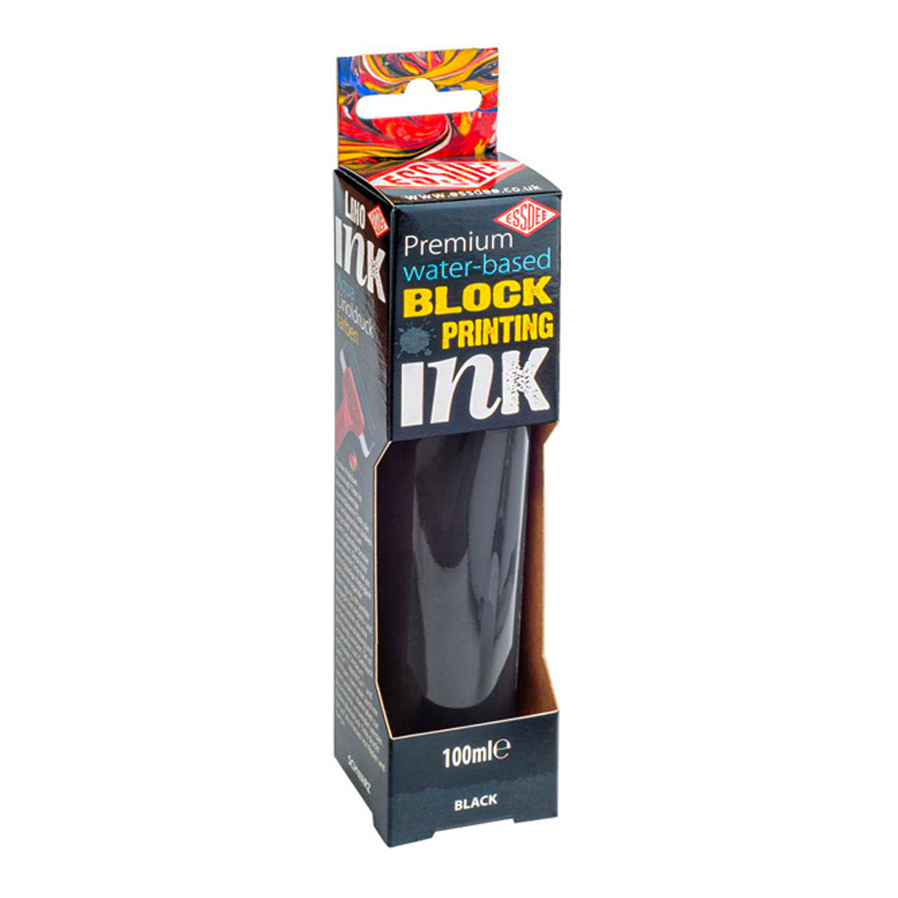 Lino Printing Premium Ink Black 100ml - Default Title (LININK100BLA)