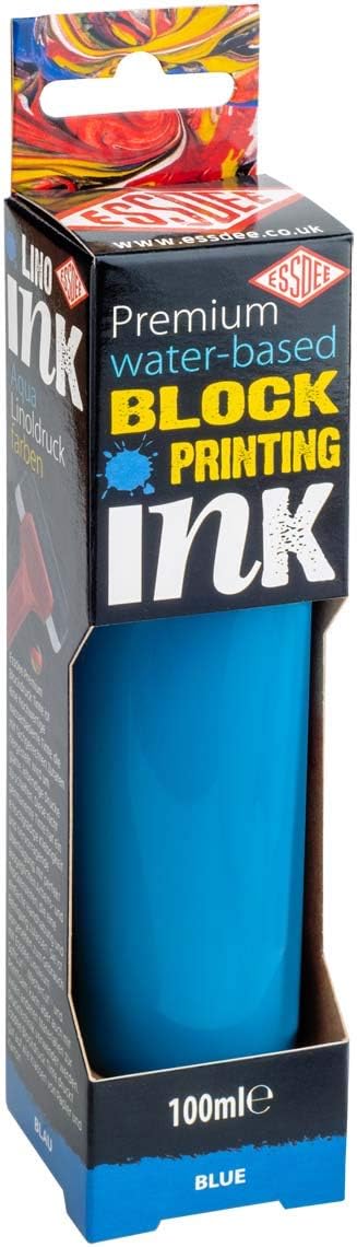 Lino Printing Premium Ink Blue 100ml
