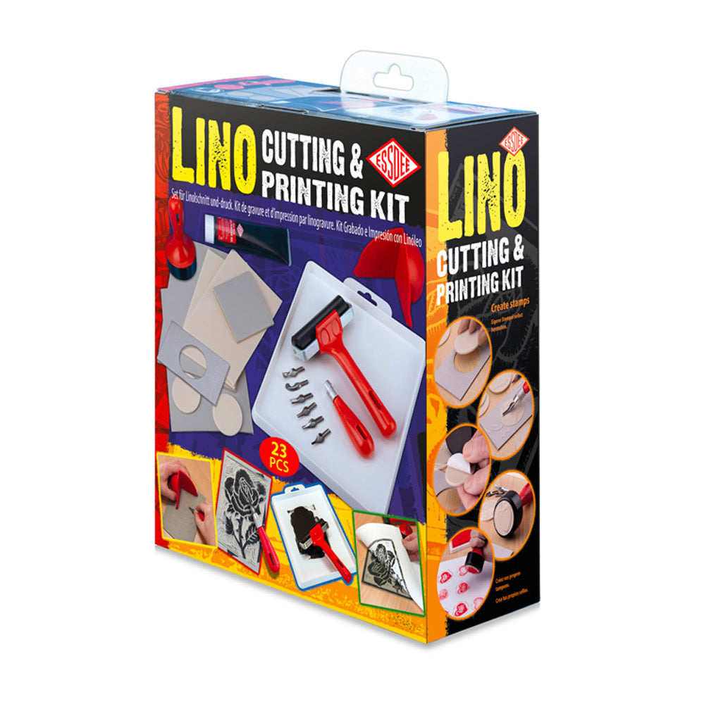 Lino Cutting & Printing Kit 23 pieces - Default Title (LINKITCUTPRI)