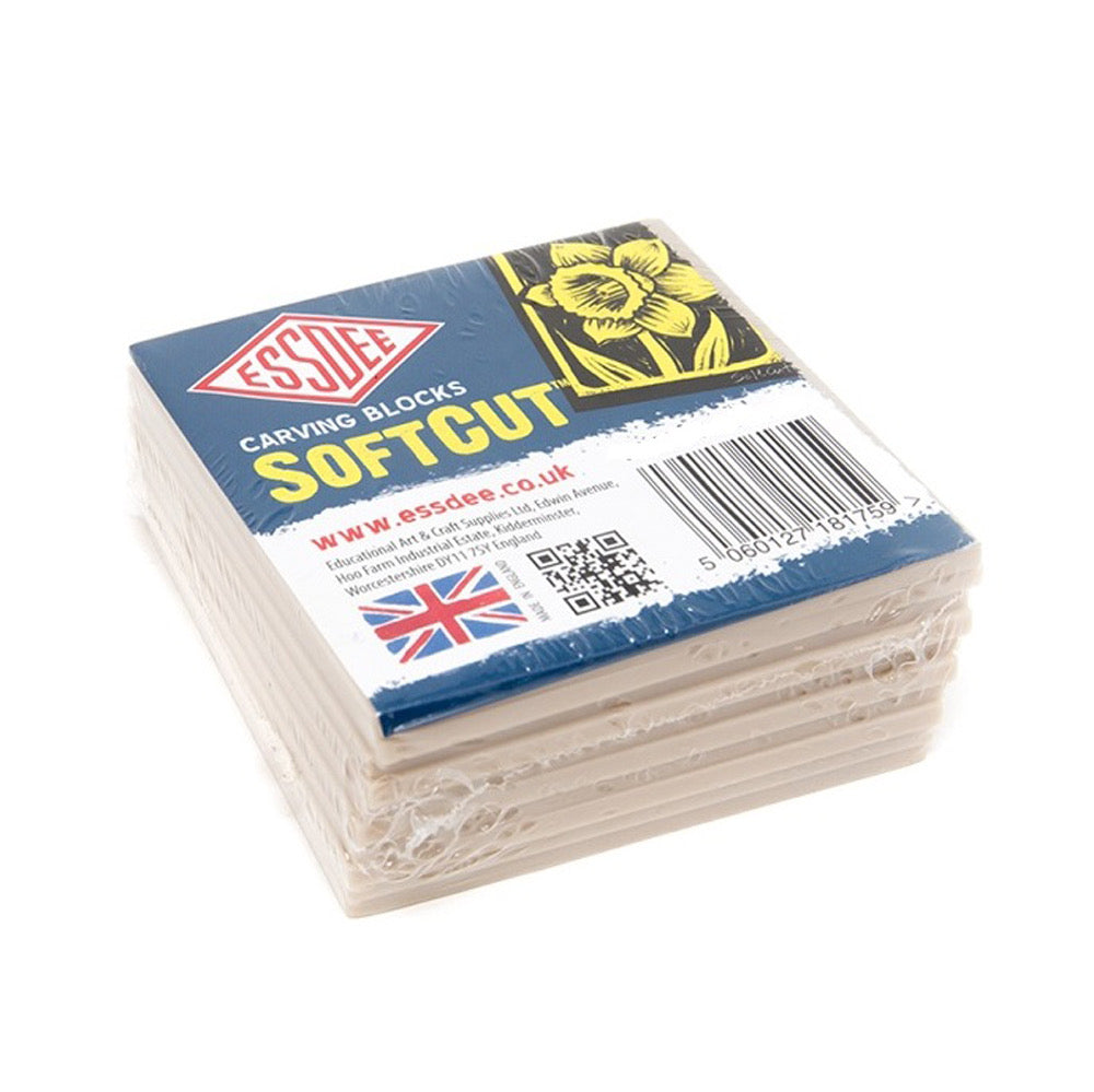 Lino Softcut Block BULK 10 PACK - 100x100mm - Default Title (LINSB100-10)