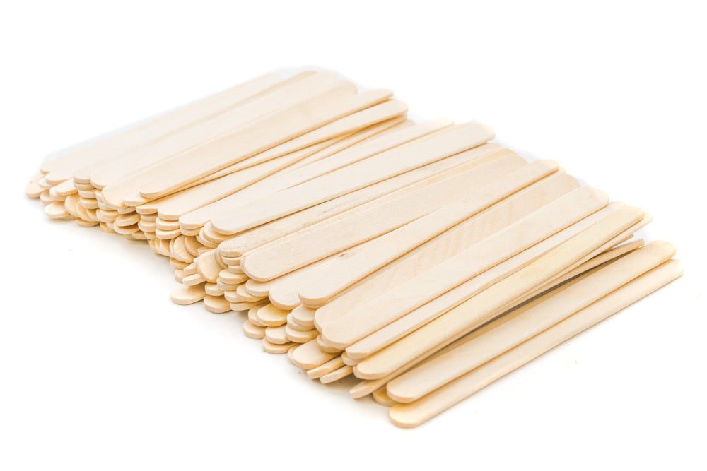 Lollipop Sticks for Craft Natural Pack of 100 - Default Title (LOLLY100)