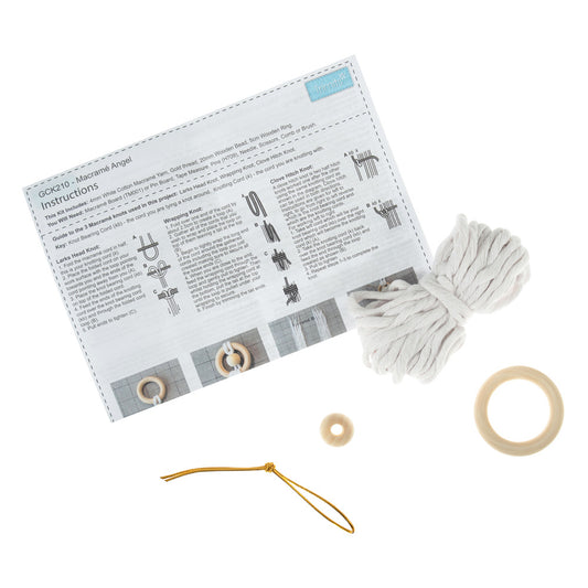 Macrame Kit Angel - Default Title (MACKITXANG)