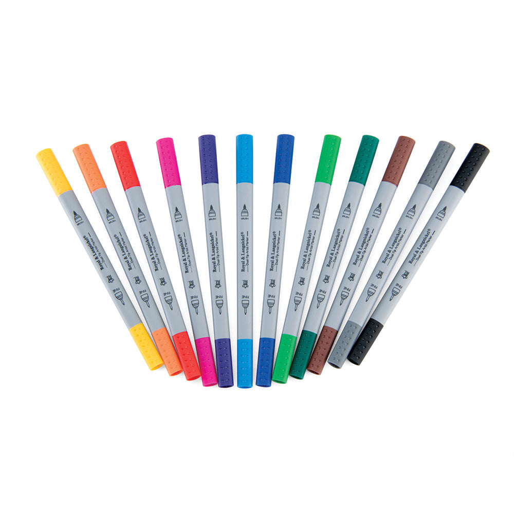 Double ended marker 12 pack - Default Title (MARK12)