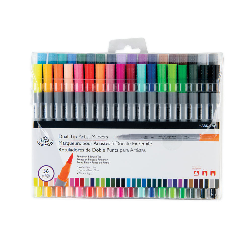 Double ended marker 36 pack – Craft Supplies UK - Main Image
