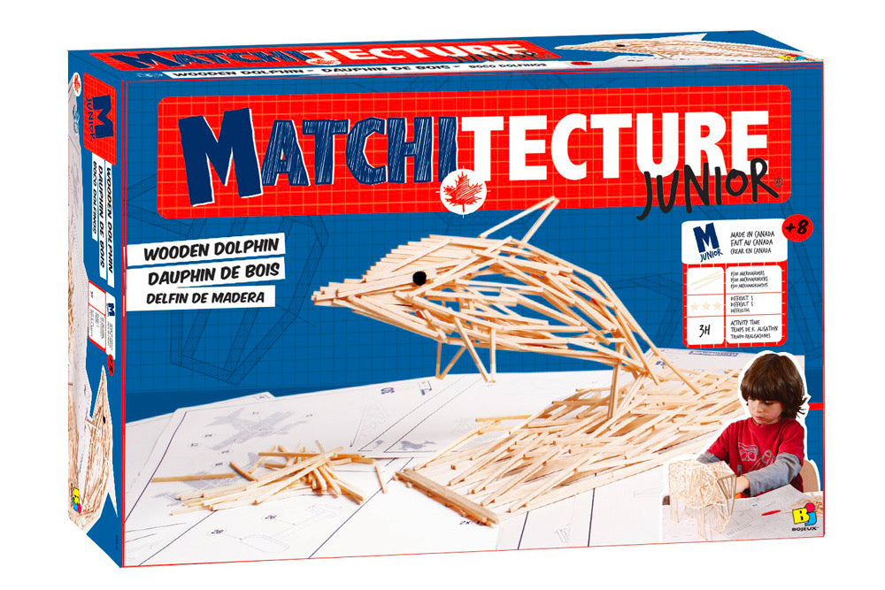 Matchstick Kit JUNIOR Dolphin - Default Title (MATKITDOL)