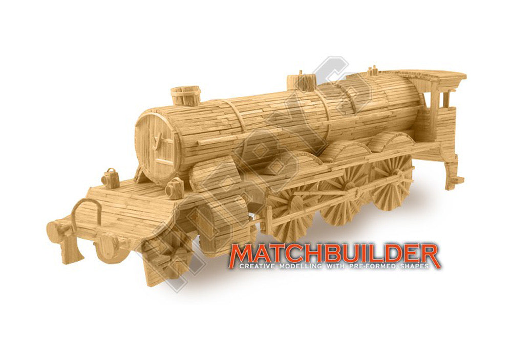 Matchstick Kit Loco & Tender - Default Title (MATKITLOCOTEN)