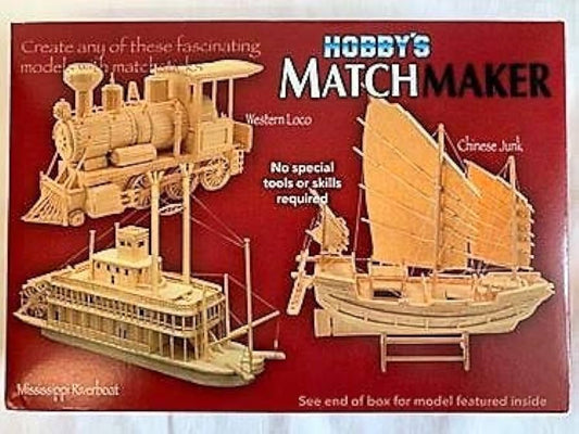 Matchstick Kit Western Locomotive - Default Title (MATKITLOCO)