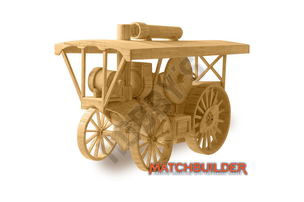 Matchstick Kit Traction Engine - Default Title (MATKITTRAENG)