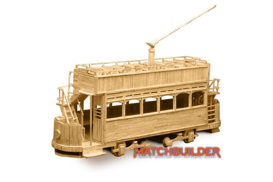 Matchstick Kit Electric Tram Car - Default Title (MATKITTRAM)