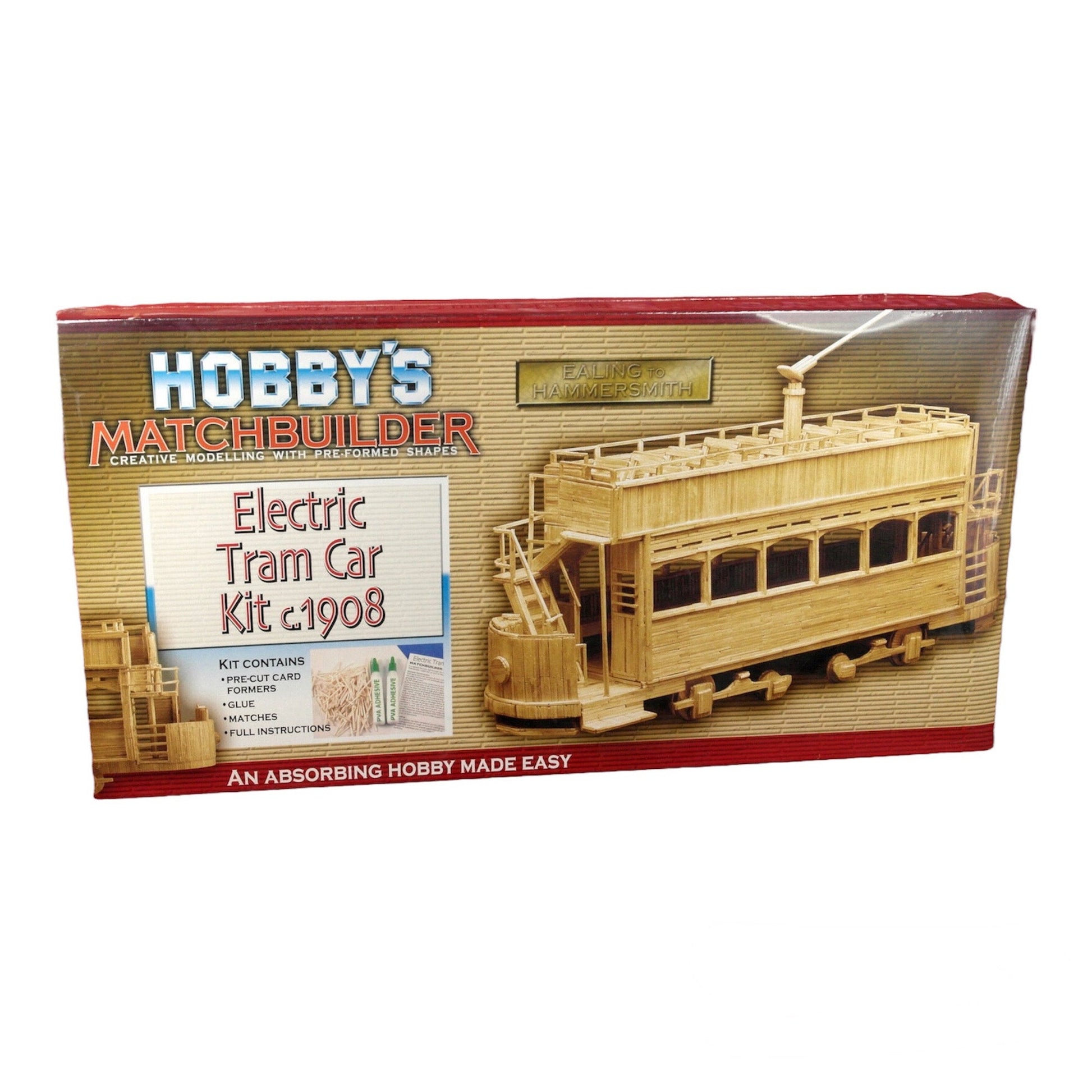 Matchstick Kit Electric Tram Car - Default Title (MATKITTRAM)