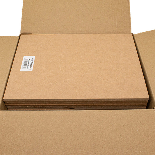 MDF 6mm thick A4 (210x297mm) Box 18 - Default Title (MDFA4-18)