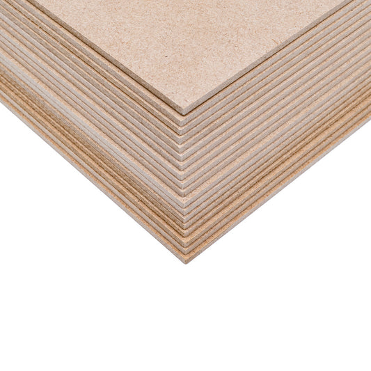 MDF 3mm thick A4 (210x297mm) Box 18 - Default (MDFA4-3MM-18)