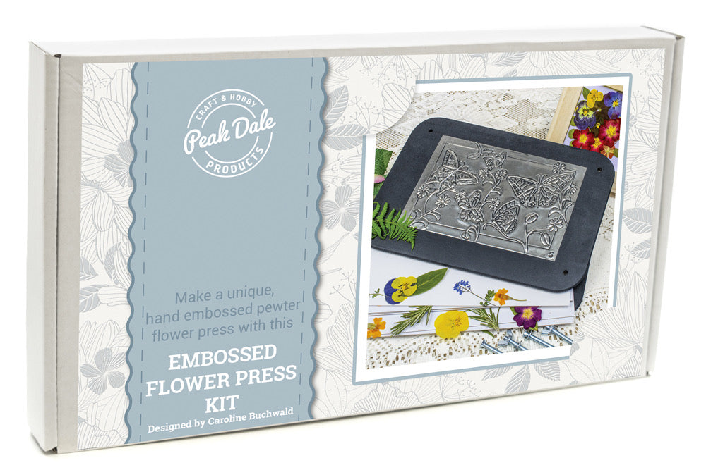 Metal Embossing Kit - Flower Press - Default Title (METEMBFP)