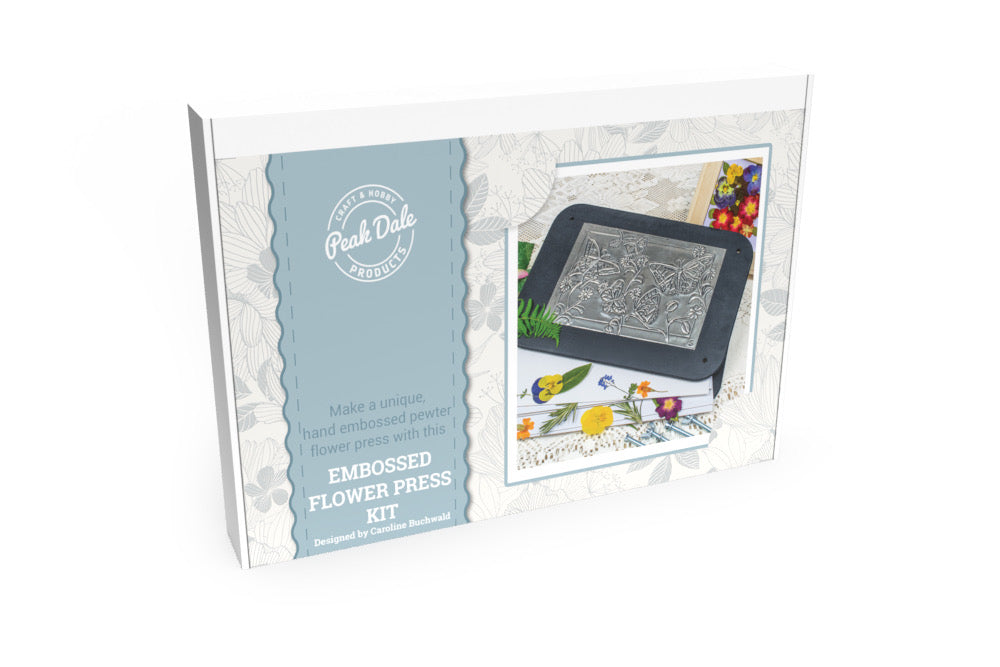 Metal Embossing Kit - Flower Press - Default Title (METEMBFP)