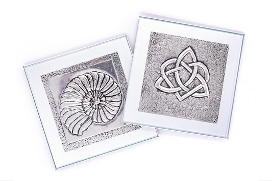 Metal Embossing Kit - Glass Coaster - Default Title (METEMBGLACOA)