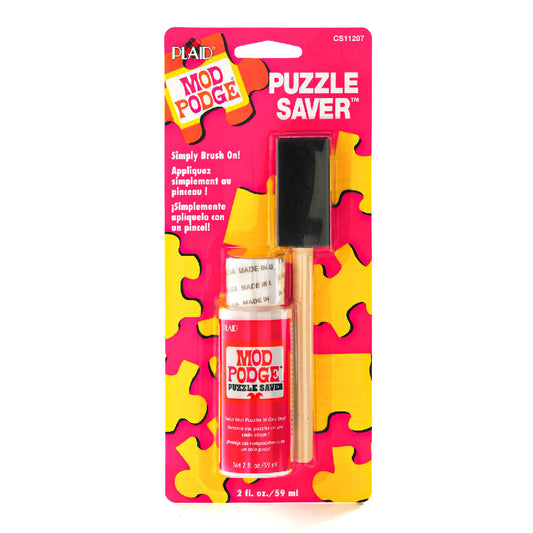 Mod Podge Puzzle Saver with Foam Brush 2oz - Default Title (MPPUZ)