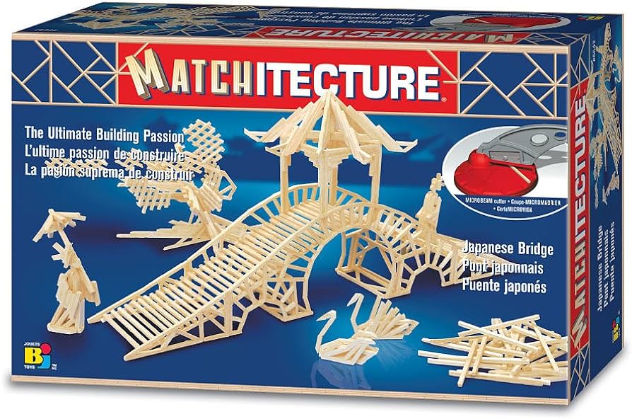 Matchstick Kit Japanese Bridge Matchitecture