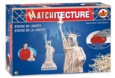 Matchstick Kit Statue of Liberty Matchitecture