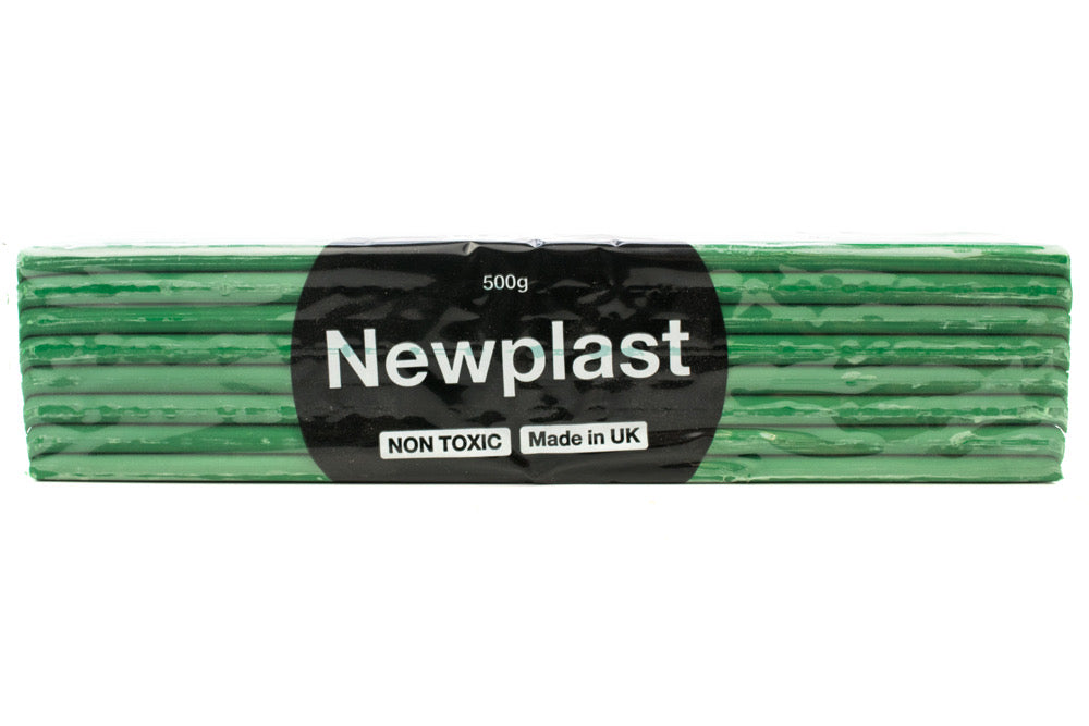 Newplast Modelling Clay Green 500g - Default Title (NEWPLAGRE)