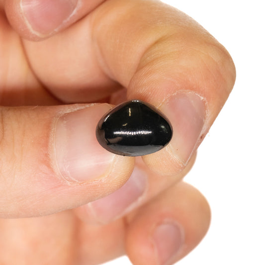 Safety Triangular Nose Black 15mm Pack of 10 - Default Title (NOSTRI1510)
