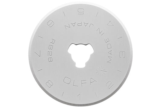 Olfa Rotary Cutter Blade - 28mm Pack of 2 - Default Title (OLFARBL28)