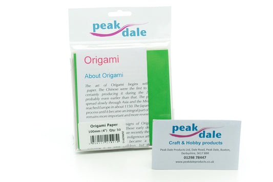 Origami Paper 100mm (4inch) Pack 50 - Default Title (ORIG4)