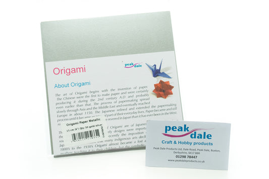 Origami Metallic 15cm Pack 30 - Default Title (ORIGMETAL)