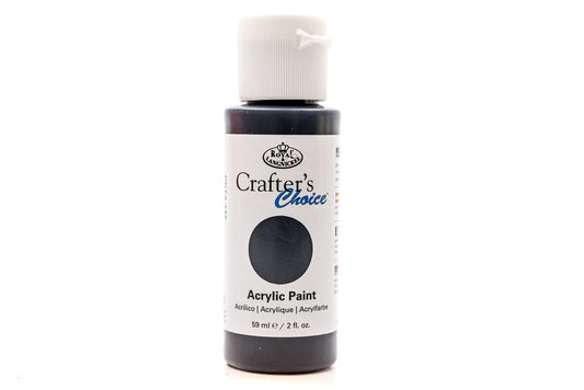 Crafters Choice Acrylic Paint Black 59ml - Default Title (PAIACCBLA)