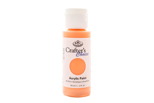 Crafters Choice Acrylic Paint Coral Rose 59ml - Default Title (PAIACCCOR)