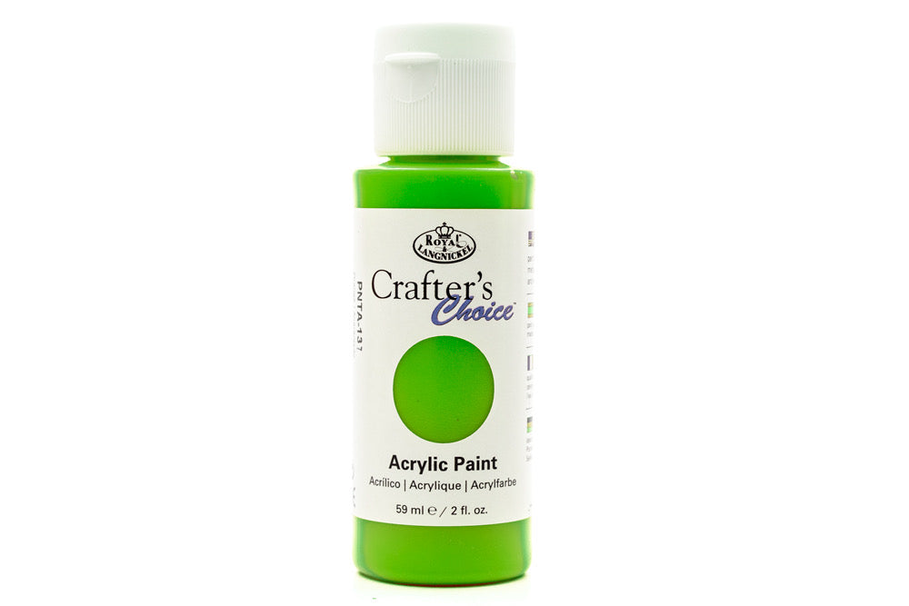 Crafters Choice Acrylic Paint Mid Green 59ml - Default Title (PAIACCGRE)