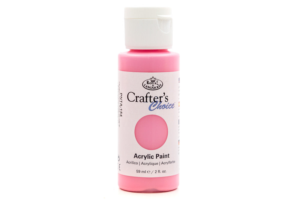 Crafters Choice Acrylic Paint Carnation Pink 59ml - Default Title (PAIACCPIN)