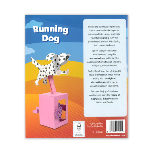 Paper Animation Kit Running Dog - Default (PAPANIDOGRUN)