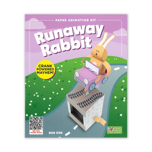 Paper Animation Kit Runaway Rabbit - Default (PAPANIRAB)