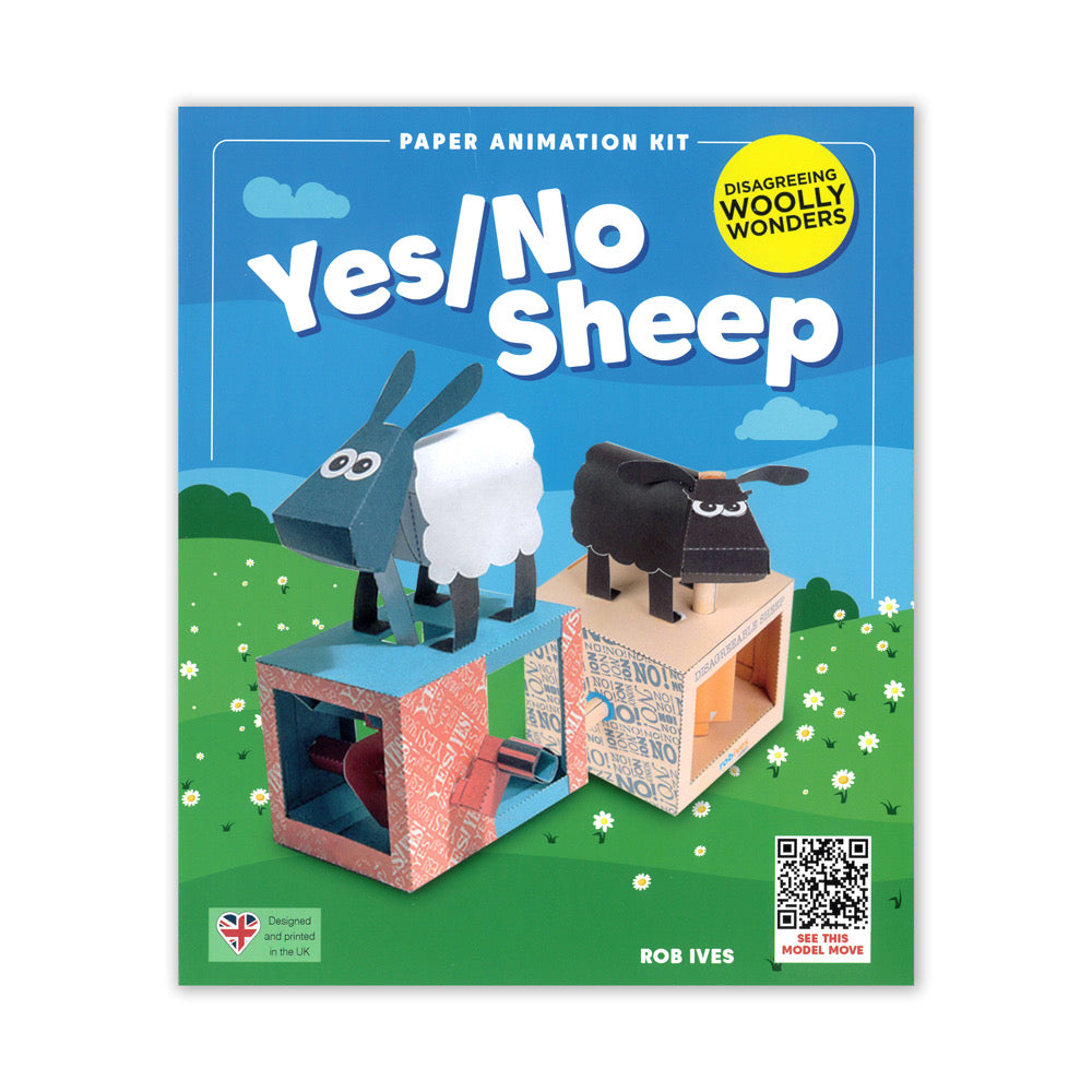 Paper Animation Kit Yes/No Sheep - Default (PAPANISHE)