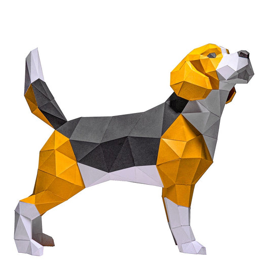 Papercraft World Standing Beagle - Default Title (PAPCRABEA)