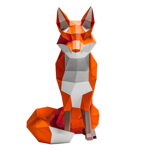 Papercraft World Sitting Fox - Default Title (PAPCRAFOXSIT)