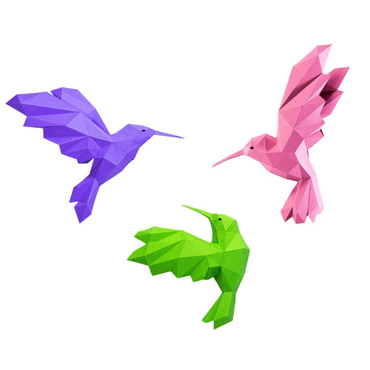 Papercraft World 3 Hummingbirds - Default Title (PAPCRAHUM)