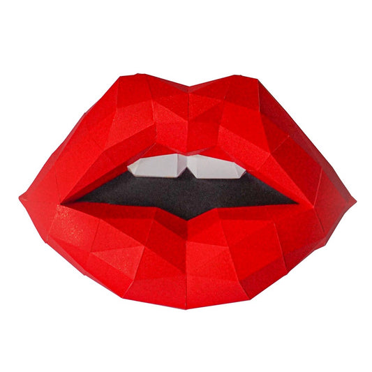 Papercraft World Lips Wallhanging - Default Title (PAPCRALIPS)